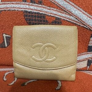 CHANEL ❤️🌟7662385 CC CAVIAR SMALL WALLET⭐️